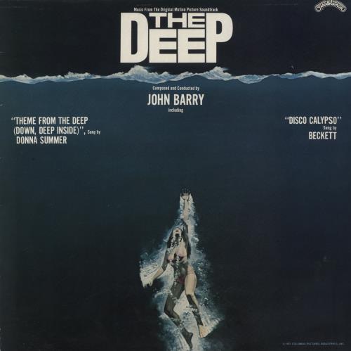 John Barry (Composer) The Deep vinyl LP album (LP record) UK JBYLPTH475890