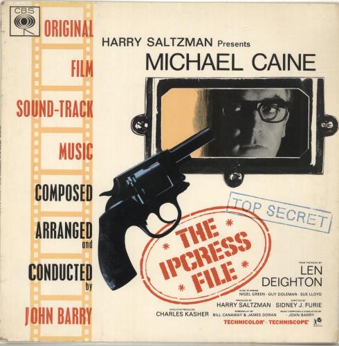 John Barry (Composer) The Ipcress File vinyl LP album (LP record) UK JBYLPTH692458