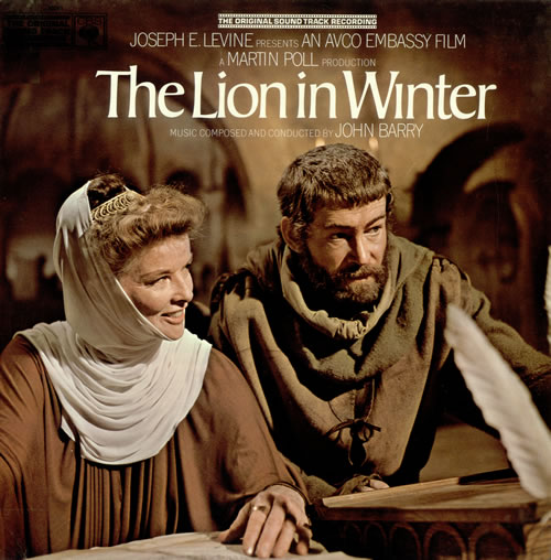 John Barry (Composer) The Lion In Winter vinyl LP album (LP record) UK JBYLPTH490124
