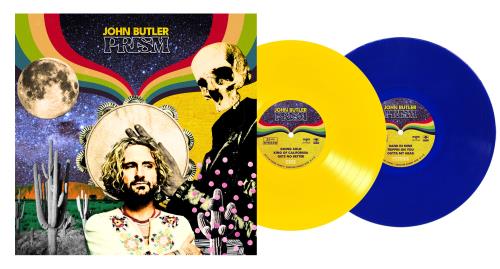 John Butler (John Butler Trio) Prism - Yellow & Blue Vinyl - Sealed 2-LP vinyl record set (Double LP Album) UK 92H2LPR873739