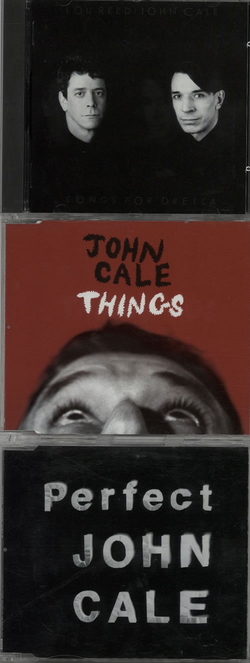 John Cale Quantity of Six CDs CD album (CDLP) UK JCACDQU635328