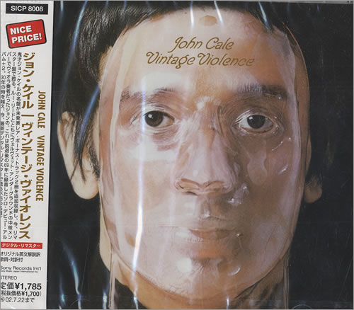 John Cale Vintage Violence CD album (CDLP) Japanese JCACDVI472925