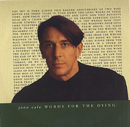 John Cale Words For The Dying CD album (CDLP) UK JCACDWO341034