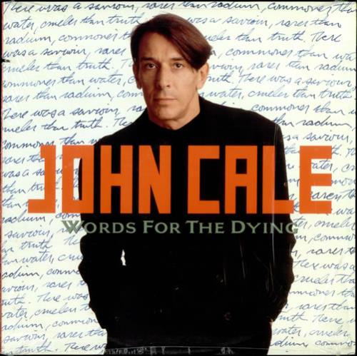 John Cale Words For The Dying vinyl LP album (LP record) US JCALPWO515955