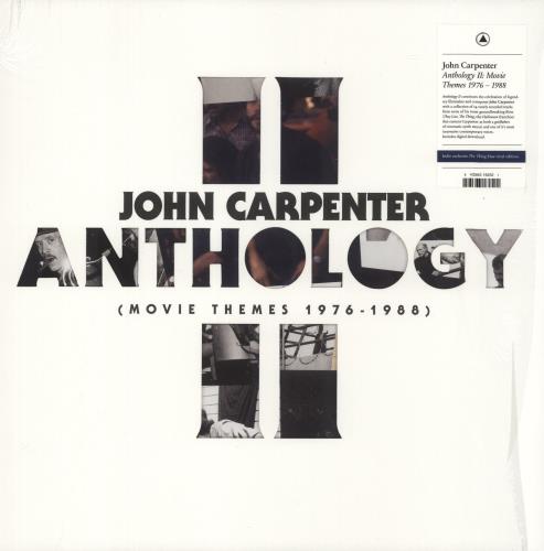 John Carpenter Anthology II (Movie Themes 1976-1988) - Blue Vinyl - Shrink vinyl LP album (LP record) US JZVLPAN881861