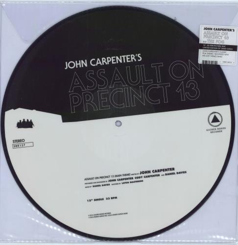 John Carpenter Assault On Precinct 13 / The Fog 12" vinyl picture disc (12 inch picture record) US JZV2PAS788322