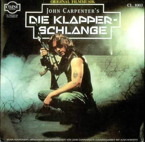 John Carpenter Die Klapperschlange 7" vinyl single (7 inch record / 45) German JZV07DI521027