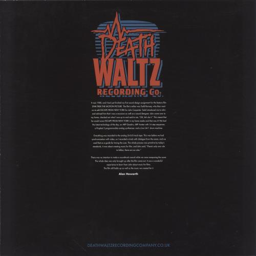 John Carpenter Escape From New York - Black and Orange Split Vinyl vinyl LP album (LP record) UK JZVLPES857060