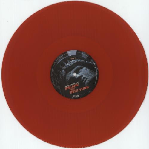 John Carpenter Escape From New York - Expanded Edition - 180g Red Vinyl 2-LP vinyl record set (Double LP Album) UK JZV2LES848278