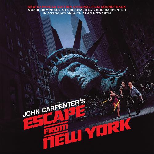 John Carpenter Escape From New York - Expanded Edition - Blue Vinyl 2-LP vinyl record set (Double LP Album) UK JZV2LES782671