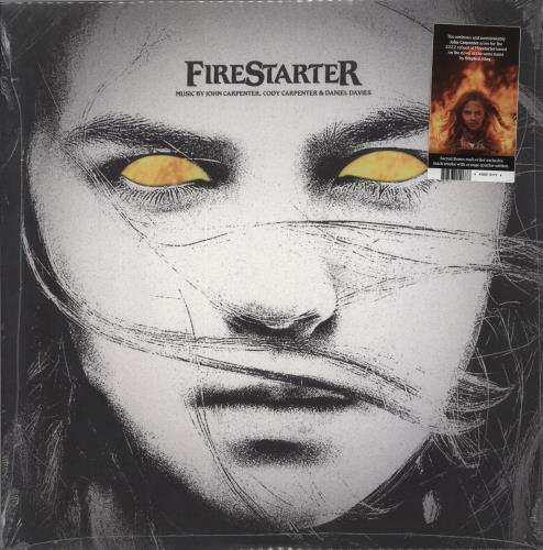 John Carpenter Firestarter - Black Smoke And Orange Splatter Vinyl - Sealed vinyl LP album (LP record) US JZVLPFI856887