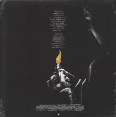 John Carpenter Firestarter - Black Smoke And Orange Splatter Vinyl - Sealed vinyl LP album (LP record) US JZVLPFI856887