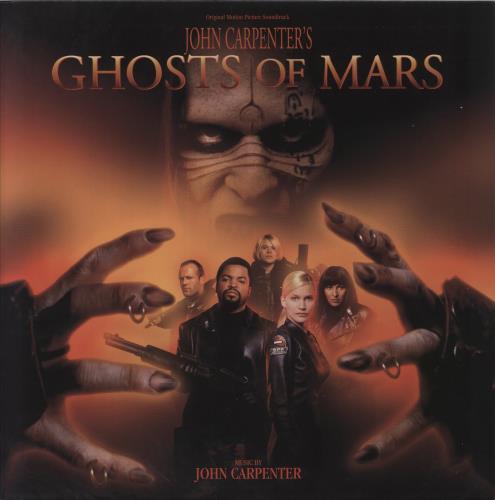 John Carpenter Ghosts Of Mars [Original Motion Picture Soundtrack] - RSD - Red Planet Vinyl vinyl LP album (LP record) UK JZVLPGH856857