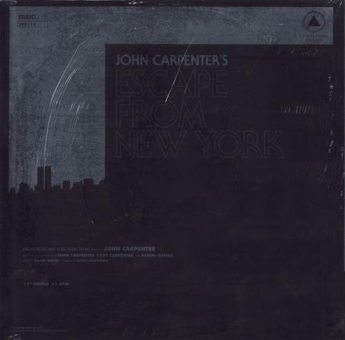 John Carpenter Halloween / Escape From New York - Sealed 12" vinyl single (12 inch record / Maxi-single) US JZV12HA786190