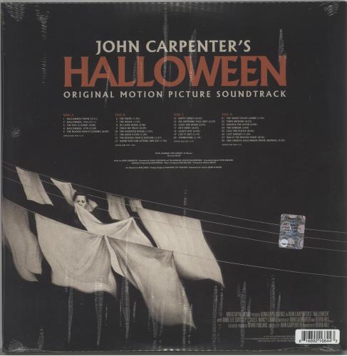 John Carpenter Halloween - 180gm - Sealed vinyl LP album (LP record) US JZVLPHA737968