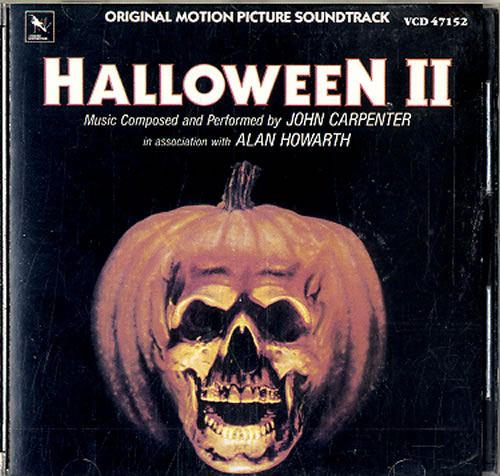 John Carpenter Halloween II CD album (CDLP) US JZVCDHA611629