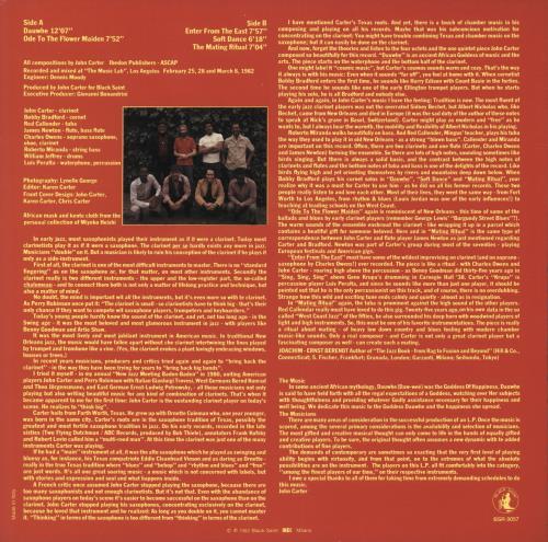 John Carter Dauwhe vinyl LP album (LP record) Italian Q4HLPDA706944