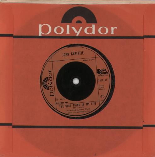 John Christie Runaway 7" vinyl single (7 inch record / 45) UK JXC07RU856166