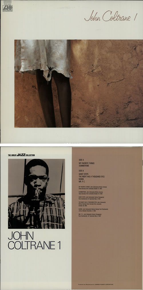 John Coltrane 1 & 2 (One & Two) 2-LP vinyl record set (Double LP Album) Japanese JCO2LON639807