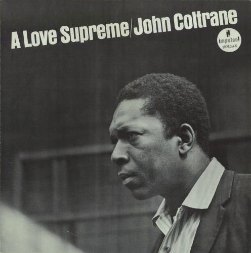 John Coltrane A Love Supreme - green 'target' label vinyl LP album (LP record) US JCOLPAL777666