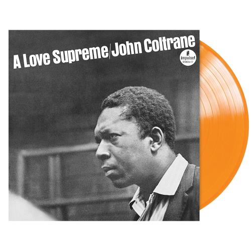 John Coltrane A Love Supreme - Impulse! Orange Vinyl - Sealed vinyl LP album (LP record) US JCOLPAL867868