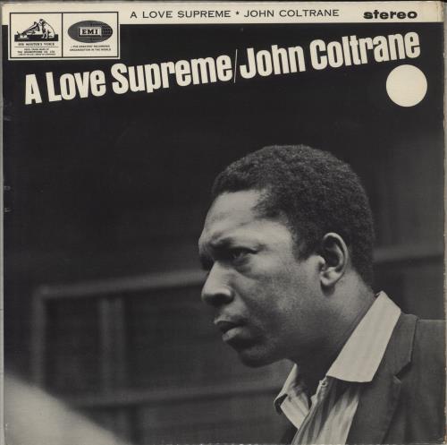 John Coltrane A Love Supreme - VG vinyl LP album (LP record) UK JCOLPAL880899