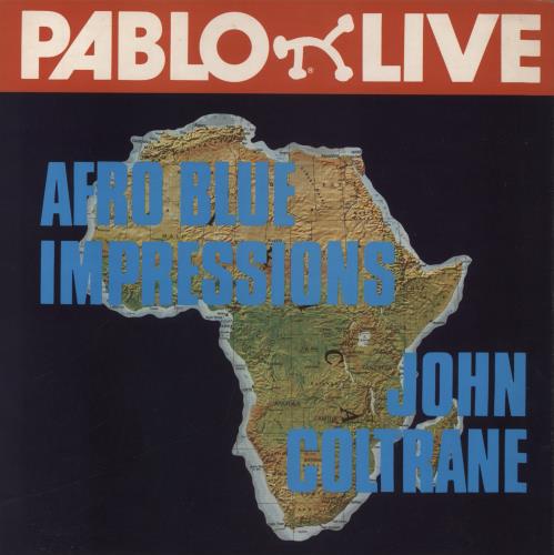 John Coltrane Afro Blue Impressions 2-LP vinyl record set (Double LP Album) UK JCO2LAF703603