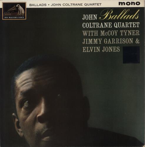 John Coltrane Ballads - 1st vinyl LP album (LP record) UK JCOLPBA880679