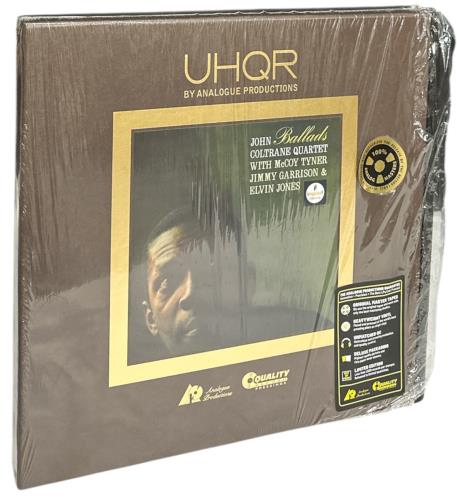 John Coltrane Ballads - UHQR Clarity Vinyl 45RPM 2-LP vinyl record set (Double LP Album) US JCO2LBA874886