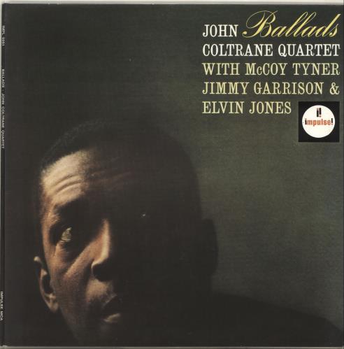 John Coltrane Ballads vinyl LP album (LP record) Italian JCOLPBA703728