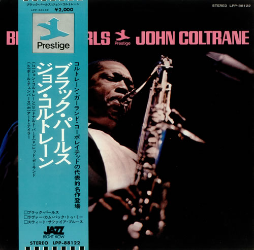 John Coltrane Black Pearls vinyl LP album (LP record) Japanese JCOLPBL444509