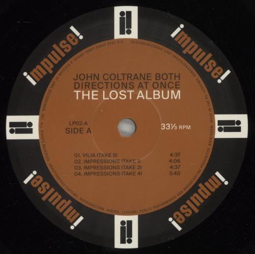 John Coltrane Both Directions At Once + Slipcase - EX 2-LP vinyl record set (Double LP Album) UK JCO2LBO875576