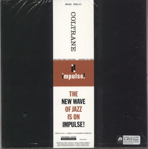 John Coltrane Coltrane - 45rpm 180 Gram - Sealed 2-LP vinyl record set (Double LP Album) US JCO2LCO706964