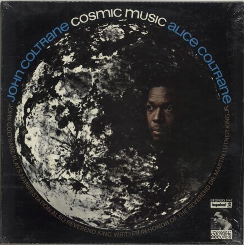 John Coltrane Cosmic Music - Sealed vinyl LP album (LP record) US JCOLPCO703365