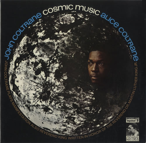 John Coltrane Cosmic Music vinyl LP album (LP record) US JCOLPCO459786