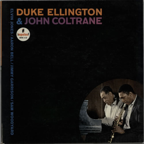 John Coltrane Duke Ellington & John Coltrane vinyl LP album (LP record) German JCOLPDU600684