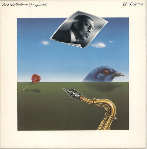 John Coltrane First Meditation vinyl LP album (LP record) US JCOLPFI703589