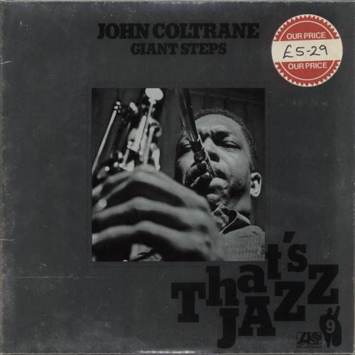 John Coltrane Giant Steps - EX vinyl LP album (LP record) German JCOLPGI196866