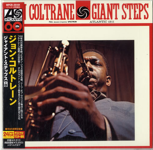 John Coltrane Giant Steps CD album (CDLP) Japanese JCOCDGI382868