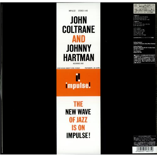 John Coltrane John Coltrane And Johnny Hartman vinyl LP album (LP record) Japanese JCOLPJO403598