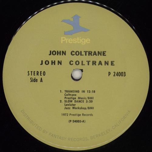 John Coltrane John Coltrane 2-LP vinyl record set (Double LP Album) US JCO2LJO493636