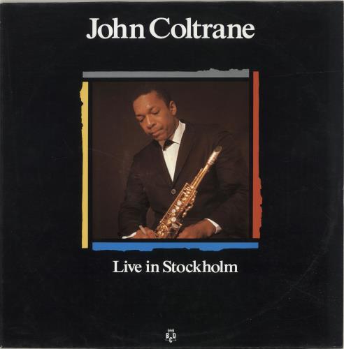 John Coltrane Live In Stockholm vinyl LP album (LP record) Spanish JCOLPLI693761
