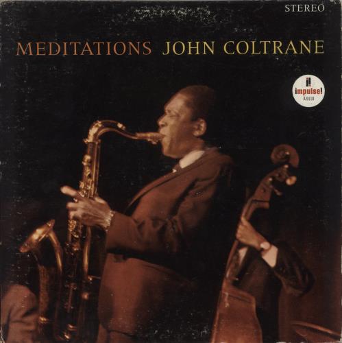 John Coltrane Meditations vinyl LP album (LP record) US JCOLPME887431
