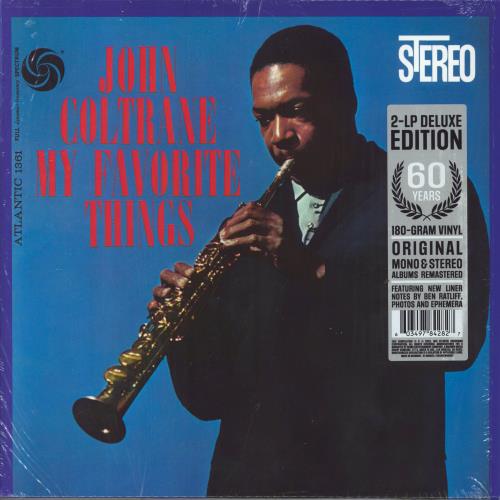 John Coltrane My Favorite Things - 180gm 2-LP vinyl record set (Double LP Album) US JCO2LMY832069