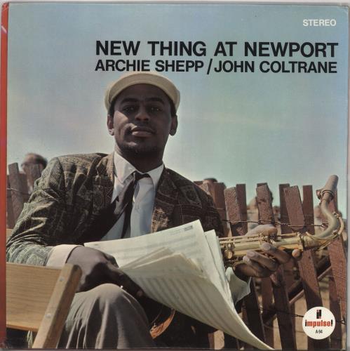 John Coltrane New Thing At Newport vinyl LP album (LP record) US JCOLPNE729626