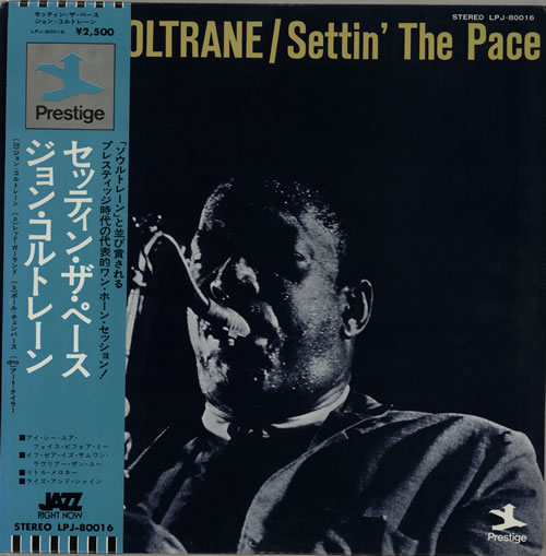 John Coltrane Settin' The Pace vinyl LP album (LP record) Japanese JCOLPSE578854
