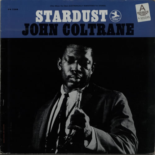 John Coltrane Stardust vinyl LP album (LP record) US JCOLPST624079