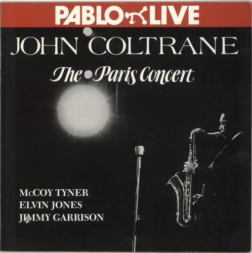 John Coltrane The Paris Concert vinyl LP album (LP record) UK JCOLPTH532664