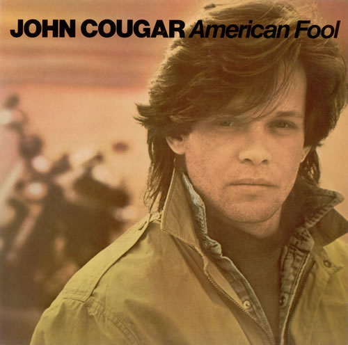 John Cougar Mellencamp American Fool vinyl LP album (LP record) Dutch JMELPAM496590