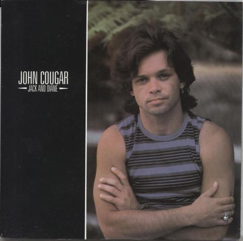 John Cougar Mellencamp Jack And Diane 7" vinyl single (7 inch record / 45) UK JME07JA156571